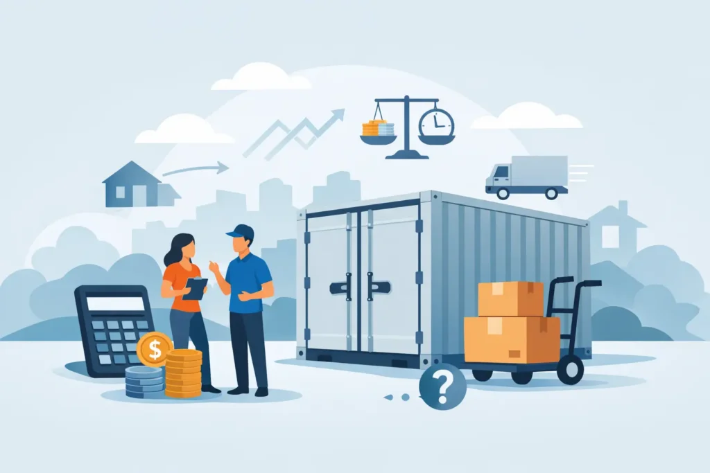 How Much Does It Cost to Rent a Portable Storage Unit?
