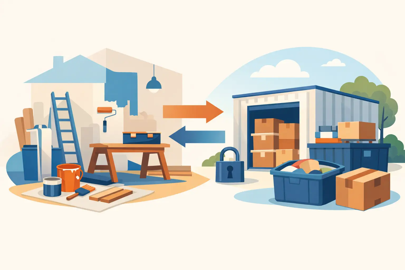 Best Storage for Home Renovations That Works