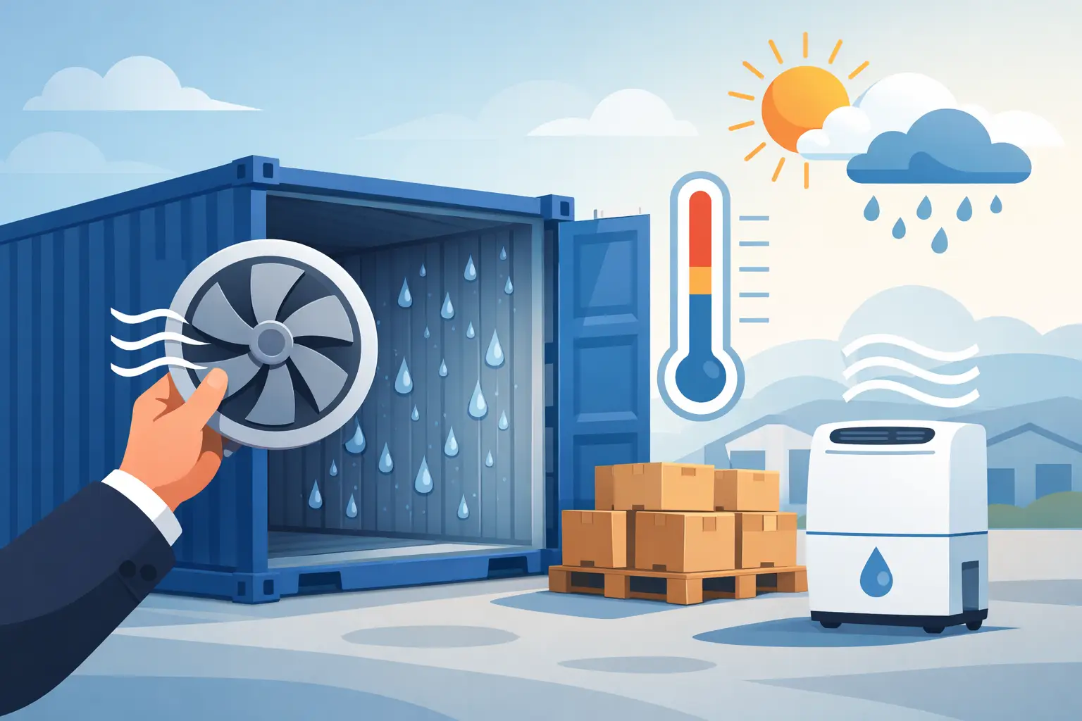 How to Prevent Container Condensation in Storage
