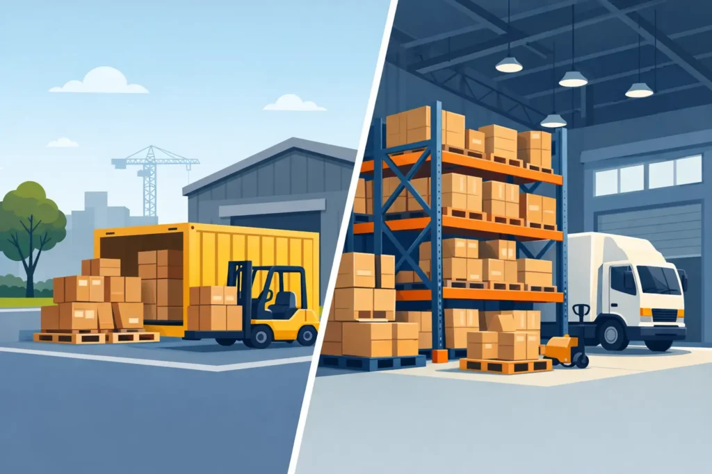Onsite Storage Versus a Rented Warehouse