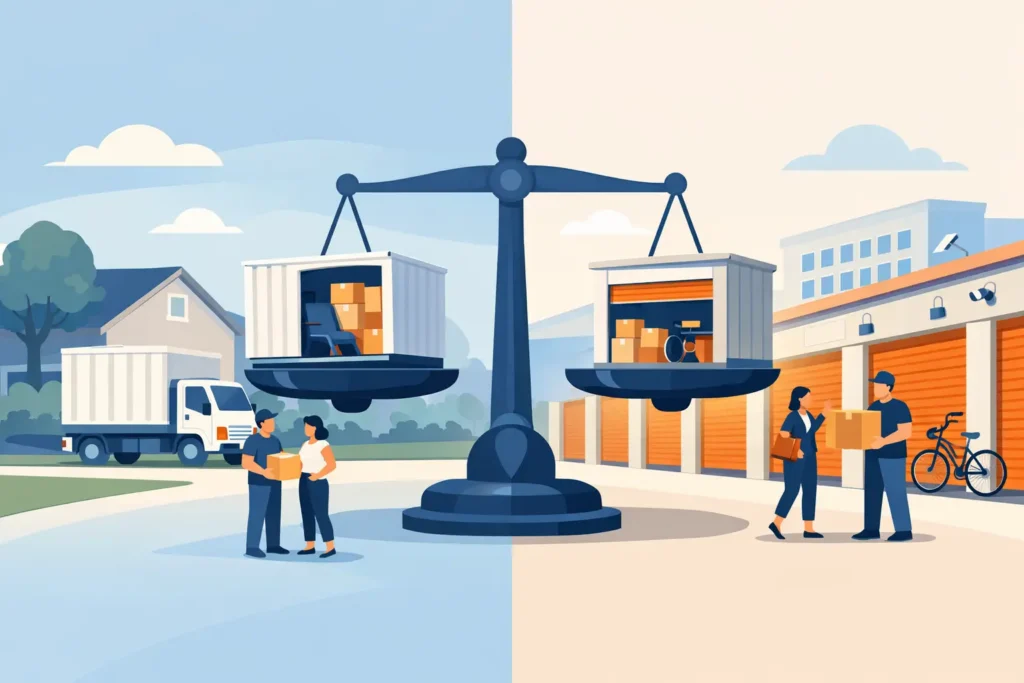 Portable Storage vs Self Storage – Which Fits?