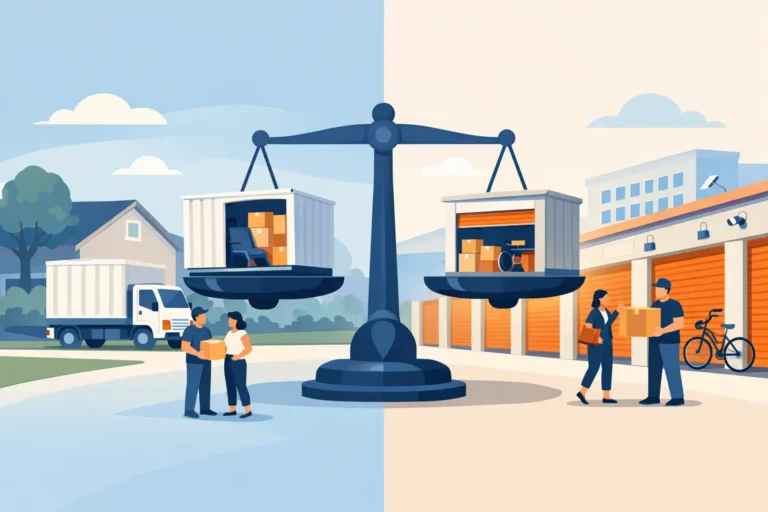 Portable Storage vs Self Storage - Which Fits?