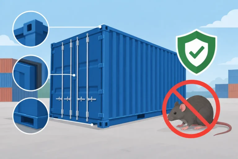 Are Shipping Containers Rodent Proof? What Helps