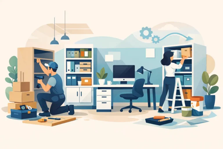 Office Renovation Storage That Keeps Work Flowing