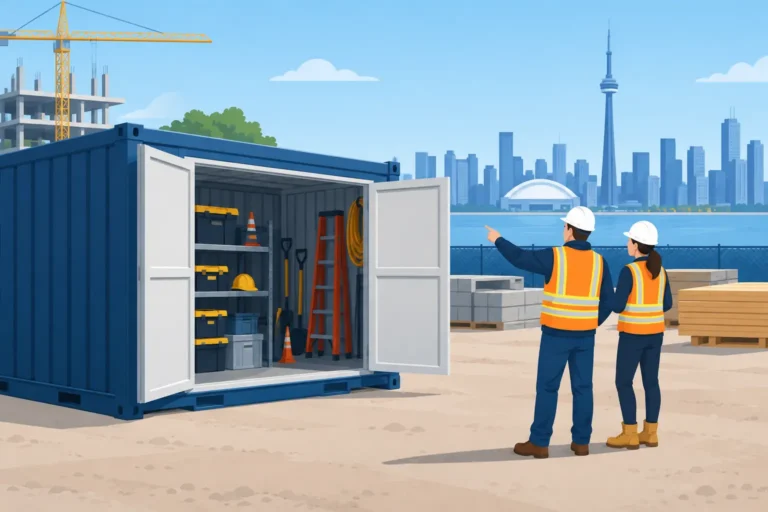 Best Job Site Storage Options for Ontario Crews
