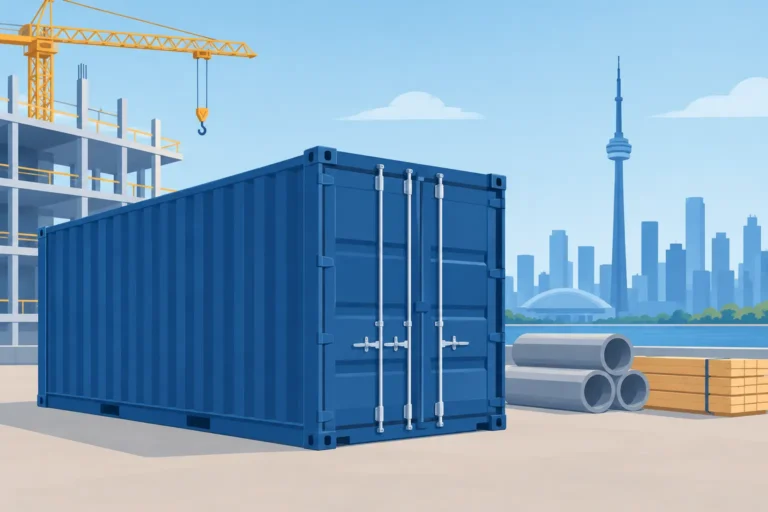 C-Can Storage Guide for Ontario Projects