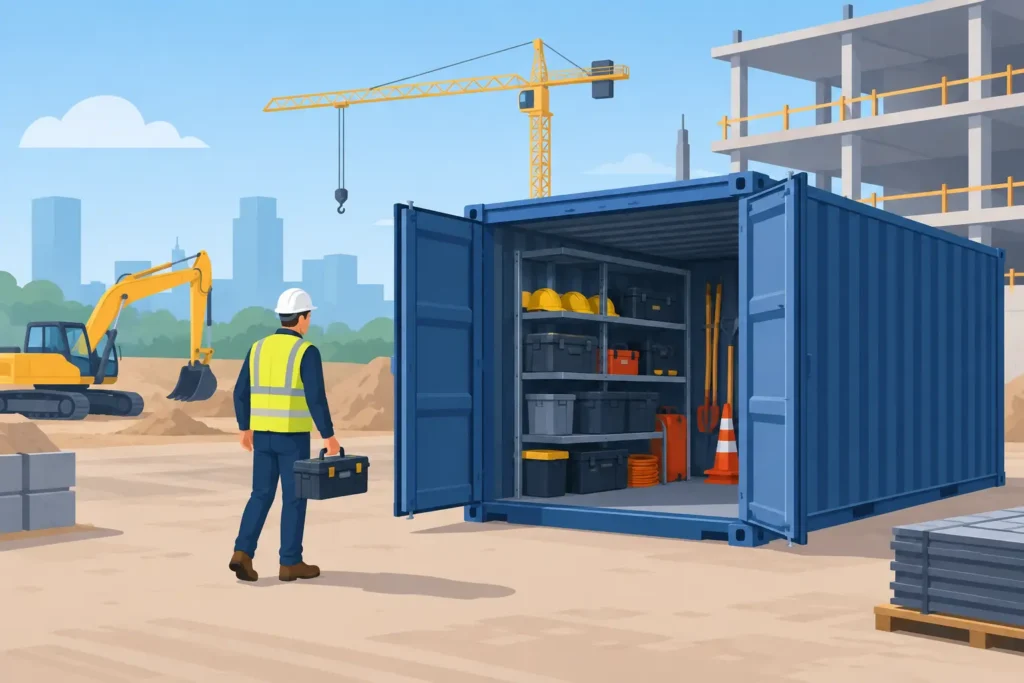 Contractor Container Storage Guide for Job Sites
